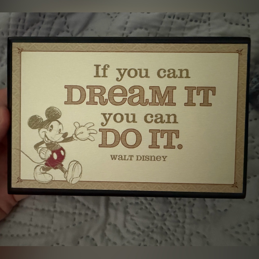 Hallmark Mickey Plaque